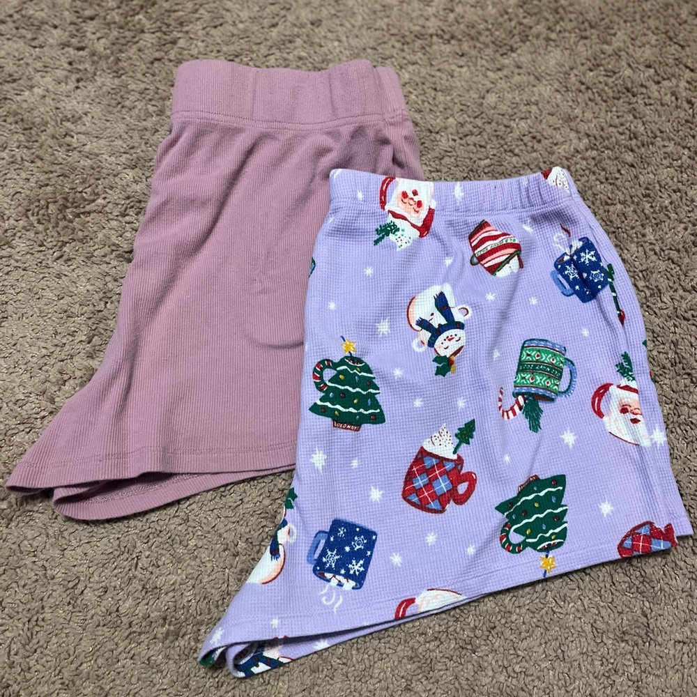 Lot of two sleep shorts